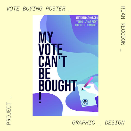 Vote Buying Poster Concept